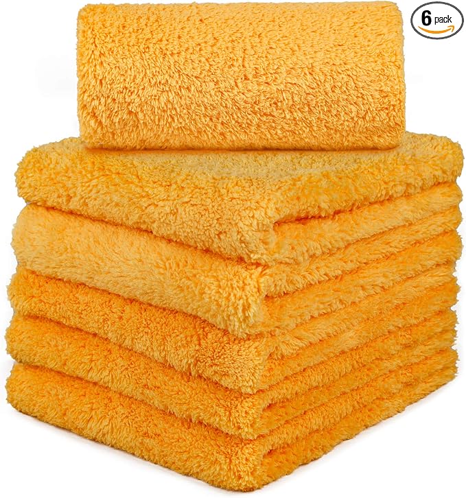 CARCAREZ Microfiber Towels for Cars, Car Drying Wash Detailing Towel by CARCAREZ