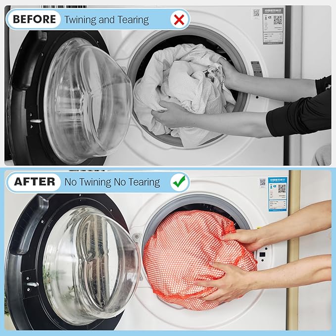 4Pcs Mesh Laundry Bags Washing Machine Mesh Wash Bags - Image 2