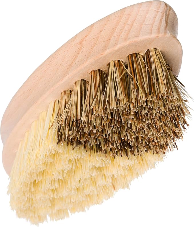REDECKER Hard and Soft Side Vegetable Brush, Beechwood Handle, 2 Different - Image 2