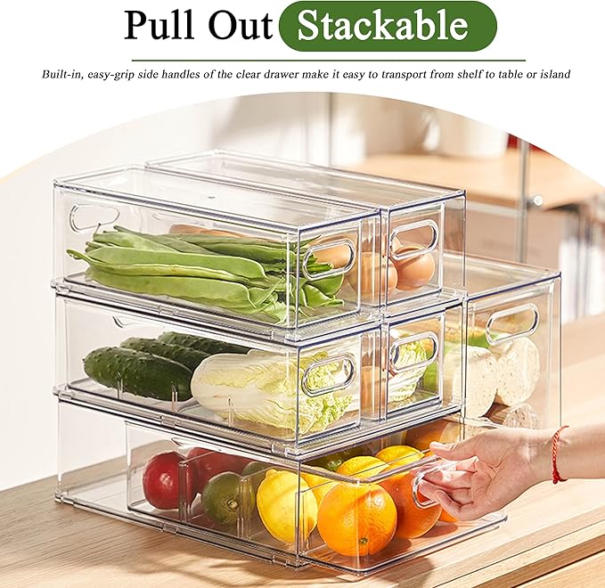 2 Pack Fridge Organizers and Storage - Image 3