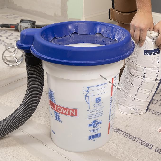 MARSHALLTOWN DustPro 360, 5 Gallon Bucket Dust Collector Shop Vac Accessory - Image 6
