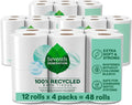 Seventh Generation Toilet Paper Recycled Bath Tissue 4-Pack 100% Recycled Paper by SeventhGeneration