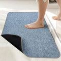 Bath Mat, Ultra Thin Bathroom Rugs, Rubber Bath Mats by BosapDirect