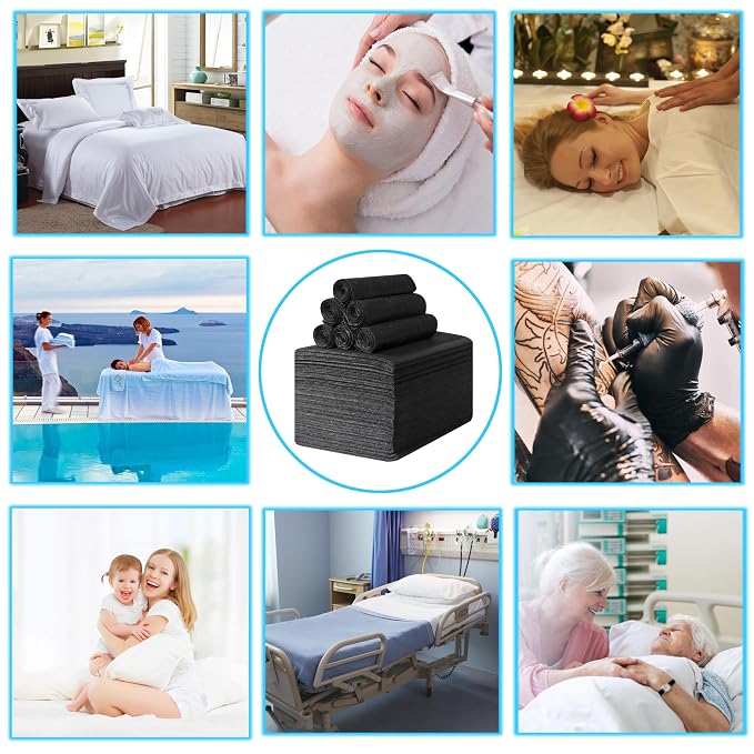 Disposable Bed Sheets 100 Pcs 31" x 71" Massage Table Sheets Non Woven Fabric - Image 6