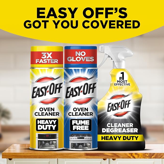 Easy-Off Heavy Duty Degreaser Cleaner Spray, Kitchen Degreaser, 32 Oz - Image 7