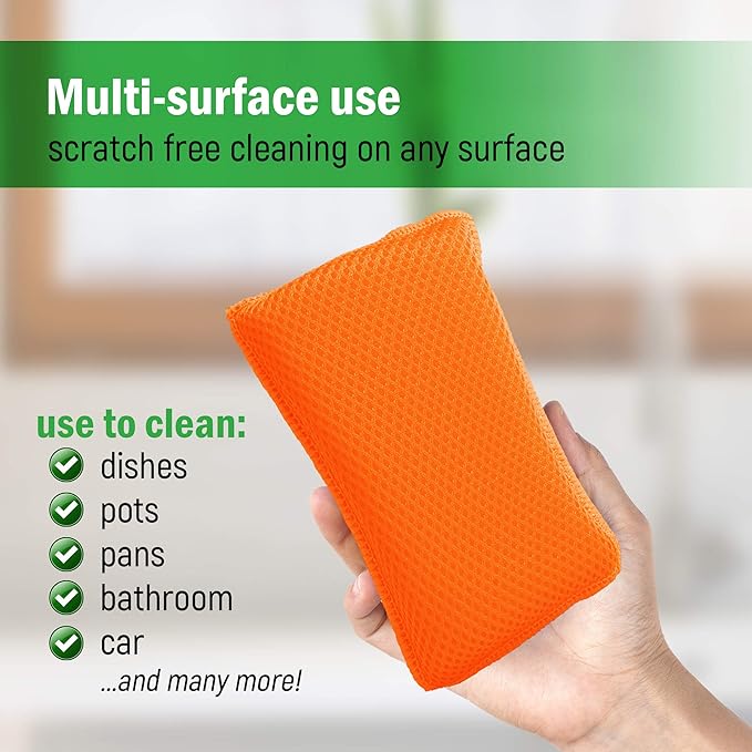 Commercial Miracle Microfiber Kitchen Sponge by Scrub-It - Image 5