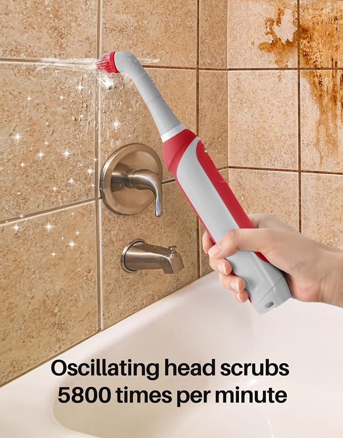 kHelfer Rechargeable Electric Grout Brush - Image 4