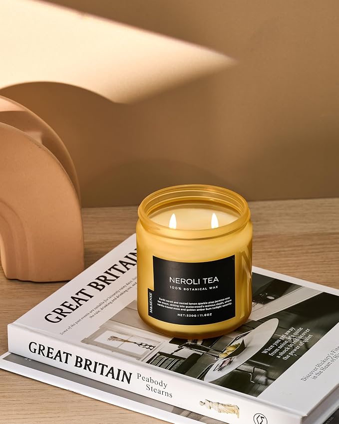 M&SENSE Neroli Tea Scented Candle - Image 7