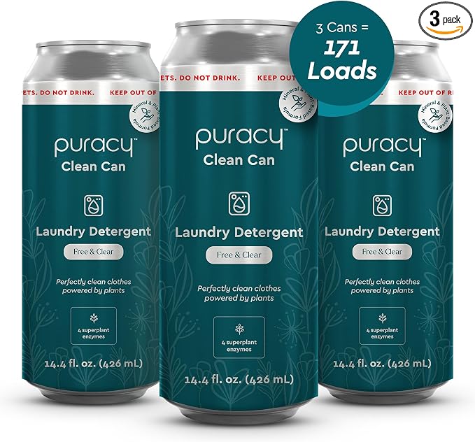 Puracy Liquid Laundry Detergent Clean Can Refill by Puracy