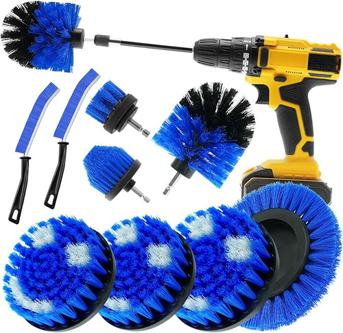 10 Pack Drill Brush Attachment Set, Drill Scrubber Brush Kit, Drill Cleaning by Unknown
