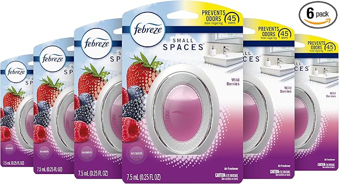 Febreze Small Spaces Air Freshener, Wild Berries, Odor Eliminator by Febreze