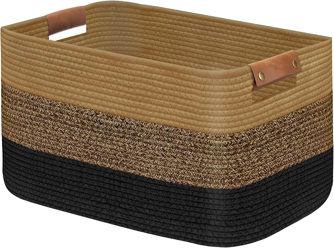 Large Collapsible Laundry Basket, Clothes Hamper by Goodheim