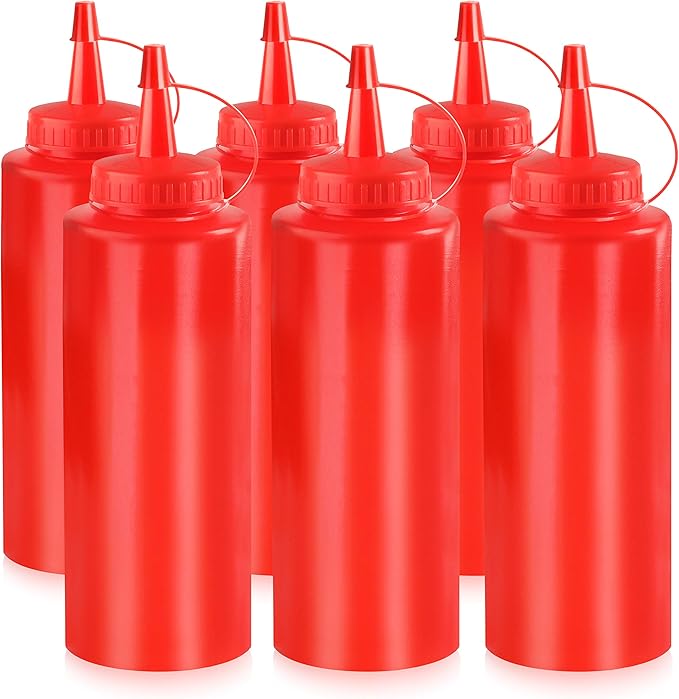 New Star Foodservice 26313 Squeeze Bottles, 12 oz - Image 2