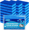 HOMEXCEL Sponges Kitchen 24pcs, Non-Scratch Scrub Dish Sponge Safe on Non-Stick by HOMEXCEL