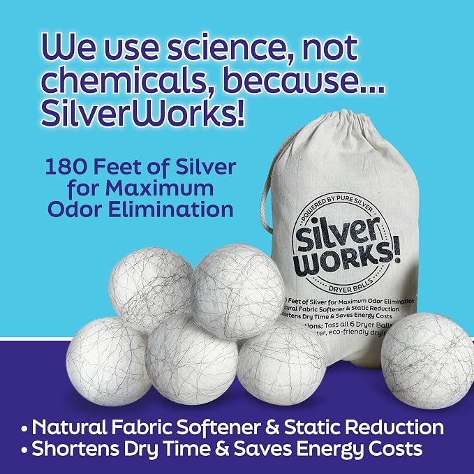 Wool Dryer Balls Laundry Reusable - Image 2