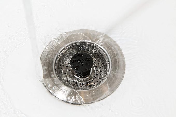 SinkShroom Revolutionary Clog-Free Sink Strainer Basket, Stainless Steel - Image 4