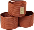 Small Basket for Organizing | Cube Shelf Closet Storage Baskets | 9.7×9.7×7.1” by MiniArkStorageBasketsHome