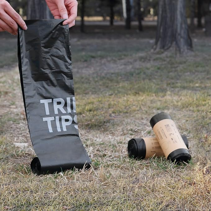 TRIPTIPS Biodegradable Portable Toilet Bags 8 Gallon｜40 Count Camping Toilet - Image 6
