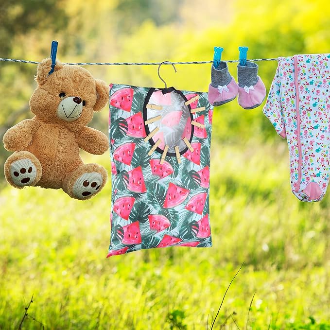 2 Pcs Watermelon Clothespin Bag - Image 5