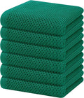 Homaxy 100% Cotton Waffle Weave Kitchen Dish Towels, Ultra Soft Absorbent Quick by Homaxy