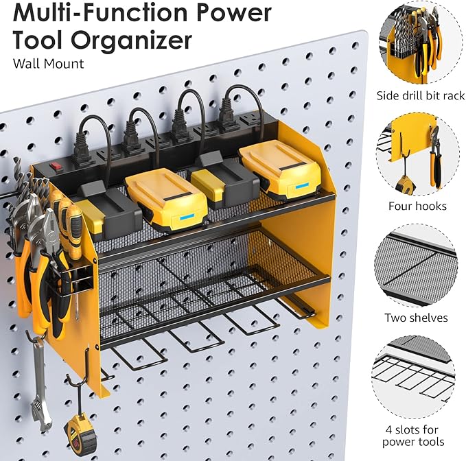 CCCEI Modular Power Tool Organizer Wall Mount - Image 5