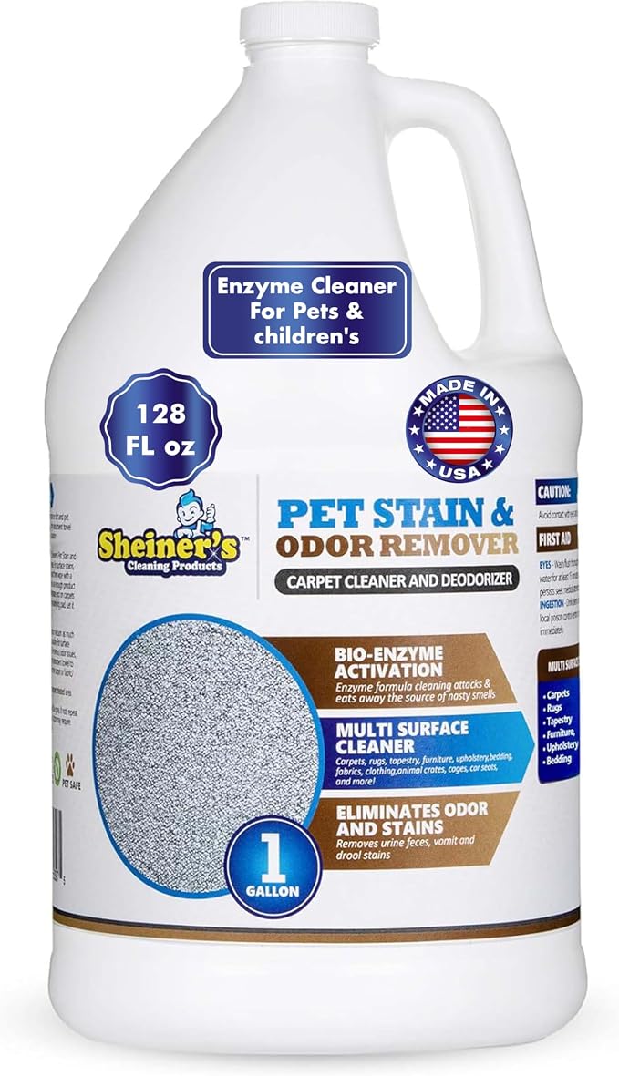 Sheiner's Pet Urine Enzyme Cleaner & Urine Odor Eliminator, Advanced Cleaning by Sheiner%27s
