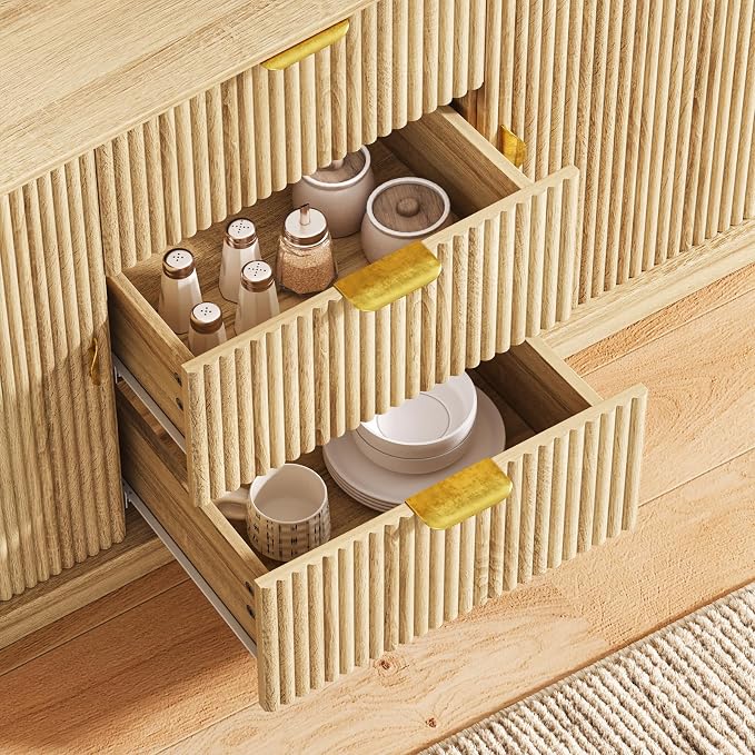 63" Tambour Dresser for Bedroom - Image 5