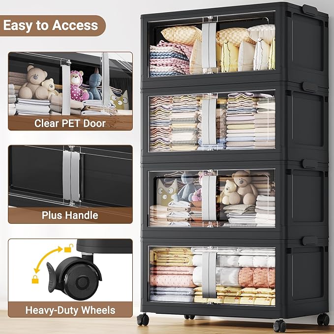 BROVIEW 800QT Stackable Storage Bins - Image 5