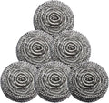 Stainless Steel Scrubber Scrubbing Scouring Pad Sponges Clean Pot Pan and Steel by GUEICN