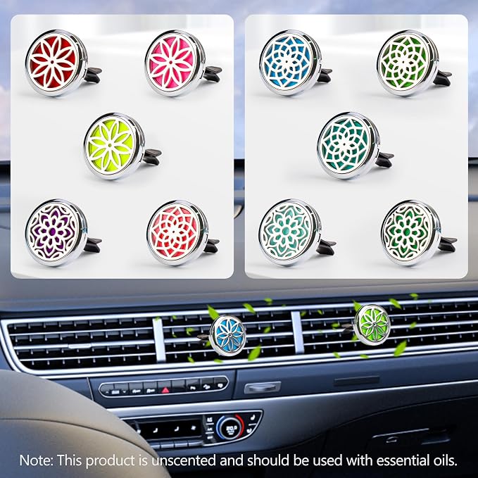 ttstar Car Diffuser Vent Clip - 30mm Aromatherapy Essential Oil Car Diffuser - Image 5
