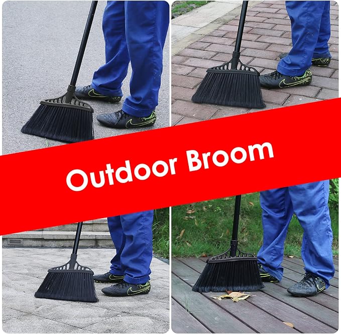 3-Pack Heavy Duty Broom, Commercial Broom - Image 6