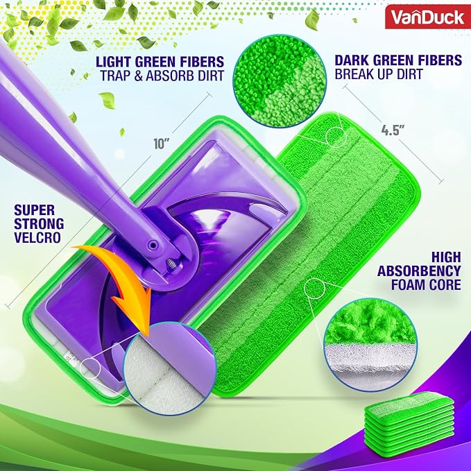 VanDuck Reusable Mop Pads Compatible - Image 3