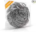 12Pack Upgraded Steel Wool Scrubbers by ovwo