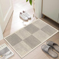 Ultra Thin Door Mat Indoor Entrance, 1/10 in Thin Door Mats by LYGLIGH
