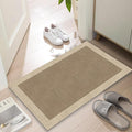 Ultra Thin Door Mat Indoor Entrance, 1/10 in Thin Door Mats by LYGLIGH