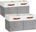 DULLEMELO Storage Cubes 12 inch, Collapsible Sturdy Cube Storage Bins by DULLEMELO