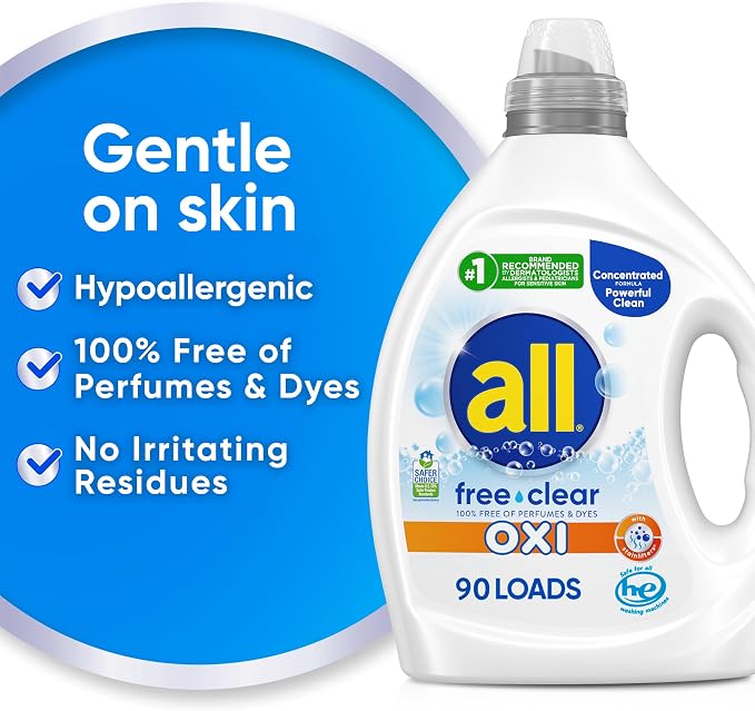 all Liquid Laundry Detergent, Free Clear - Image 4