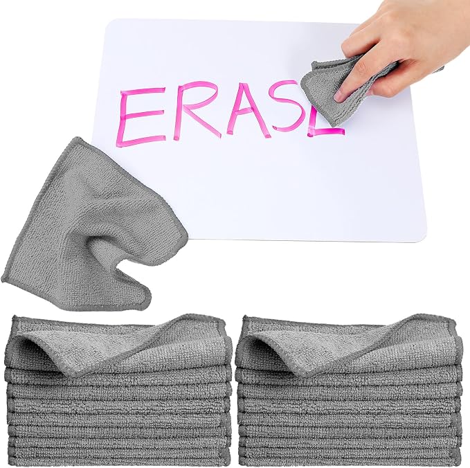 Tanlade Microfiber Cleaning Cloth 6"x6" Cleaning Rags Reasonable Kitchen Towels by Tanlade