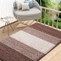 Kitinjoy Indoor Outdoor Door Mat, 48x32 Non-Slip Absorbent Dirt Trapper by Kitinjoy