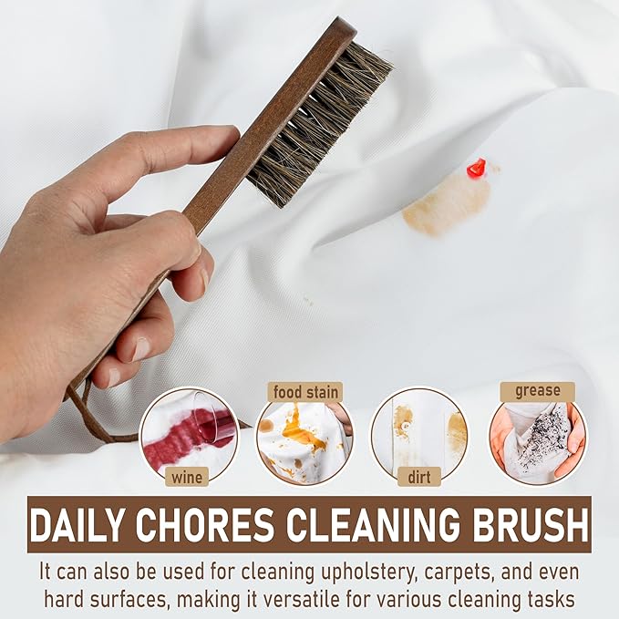Takavu Horsehair Laundry Stain Brush Set - Image 4