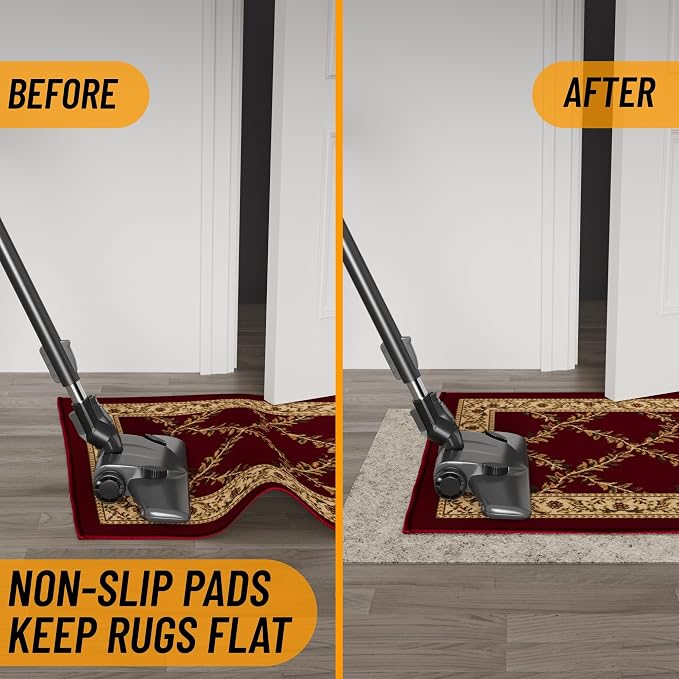 Ottomanson 7'8" x 11' Non-Slip Rug Pad Gripper 1/12 Inch Ultra Thin Dual - Image 3