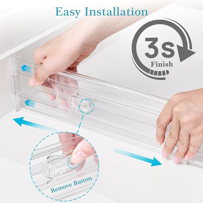 Vtopmart 12 Pack 4" Regular Upgrade Drawer Dividers - Image 6