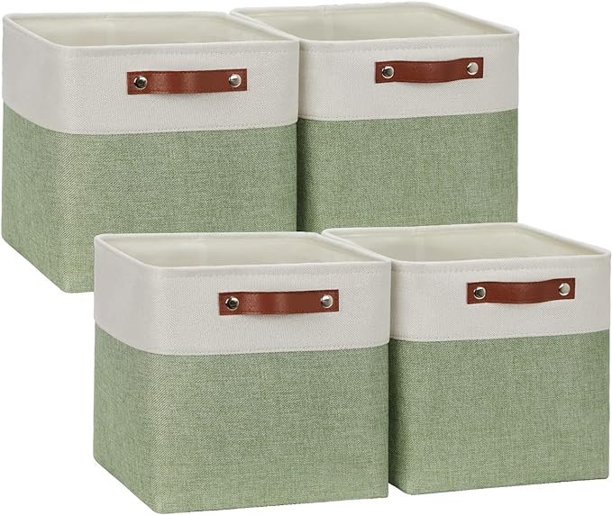 DULLEMELO Storage Baskets for Organizing, Fabric Storage Cubes for Dog Toy Box by DULLEMELO