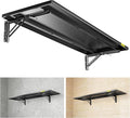 1.2x3ft Adjustable Rail Type Folding Storage Rack Shelf, Suitable by AECXM