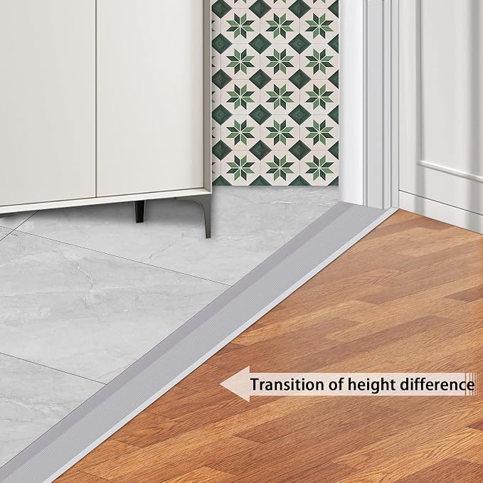 Gaahing Aluminum Floor Transition Threshold Strip, Bridge The Height Gap - Image 2