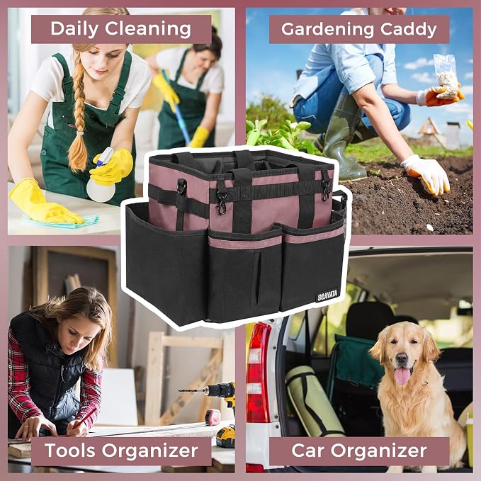 Compact Wearable Cleaning Caddy, Small Cleaning Caddy Supplies Organizer - Image 7