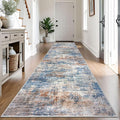 IOHOUZE Abstract Runner Rug 3x14 Ft Long Washable Runners by iOhouze