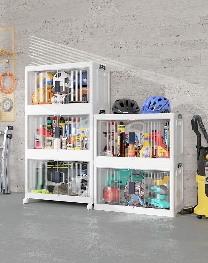 OlarHike 97QT Stackable Storage Bins by OlarHike