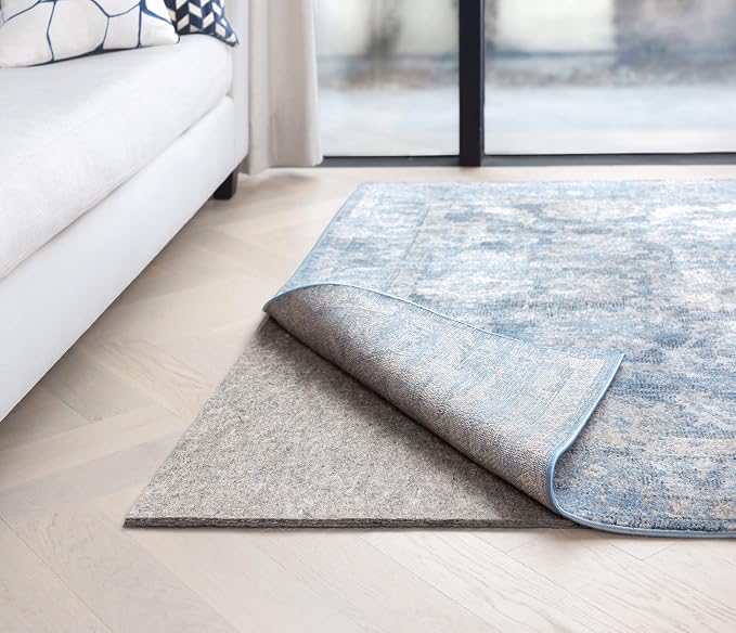 RUGPADUSA - Dual Surface - 9'x12' - 1/2" Thick - Felt + Rubber - Non-Slip - Image 2
