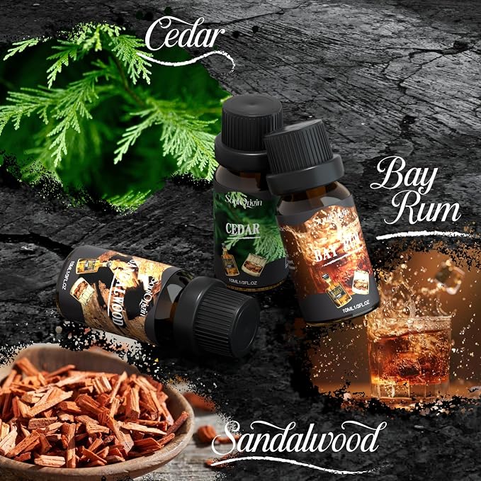 Gentleman Fragrance Oils Set, Essential Oil - Image 2